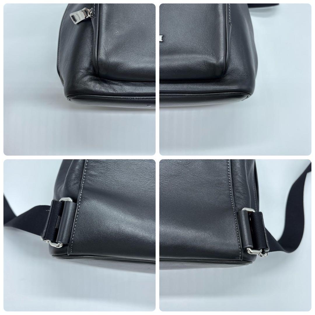 コーチ リュック バックパック レザー ロゴ CT811 ブラック