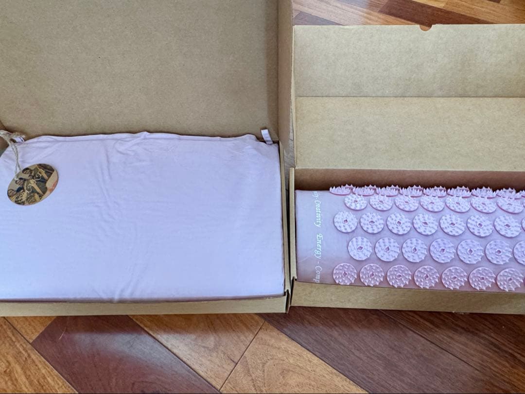 Shakti シャクティマット&ピローセット　ピンク