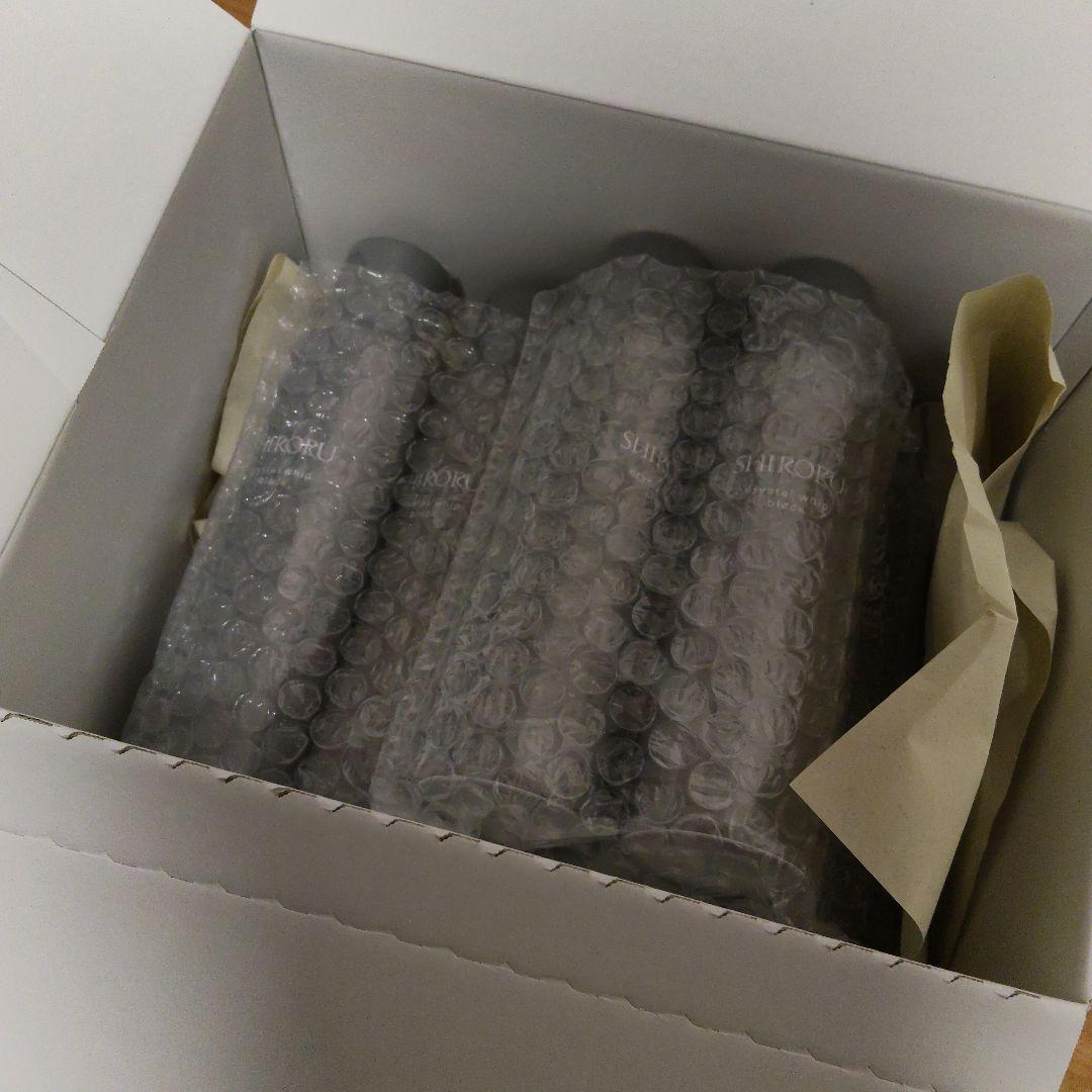 新品 SHIRORU クリスタルホイップ ブラック 120ml 6本セット