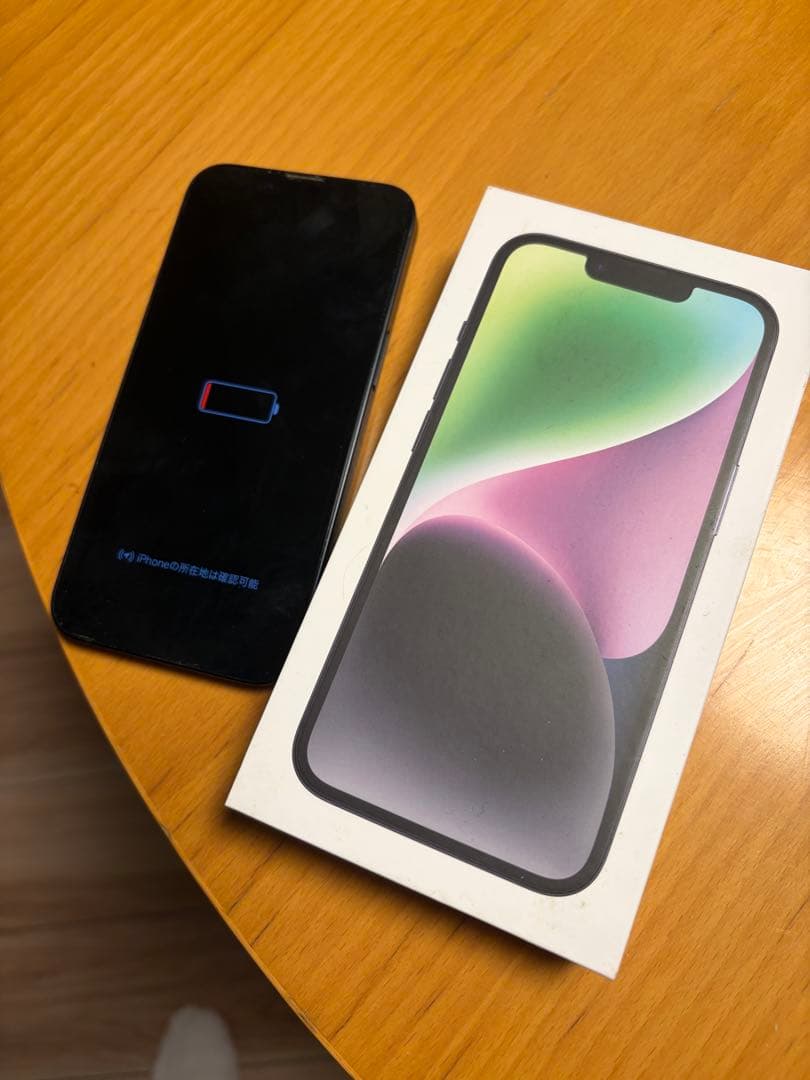 iPhone14/256GB/ミッドナイト(黒)本体