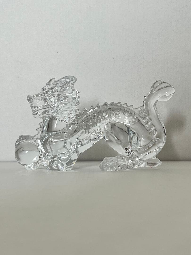美品【バカラ 干支 ドラゴン】クリスタル置物 本体のみ
