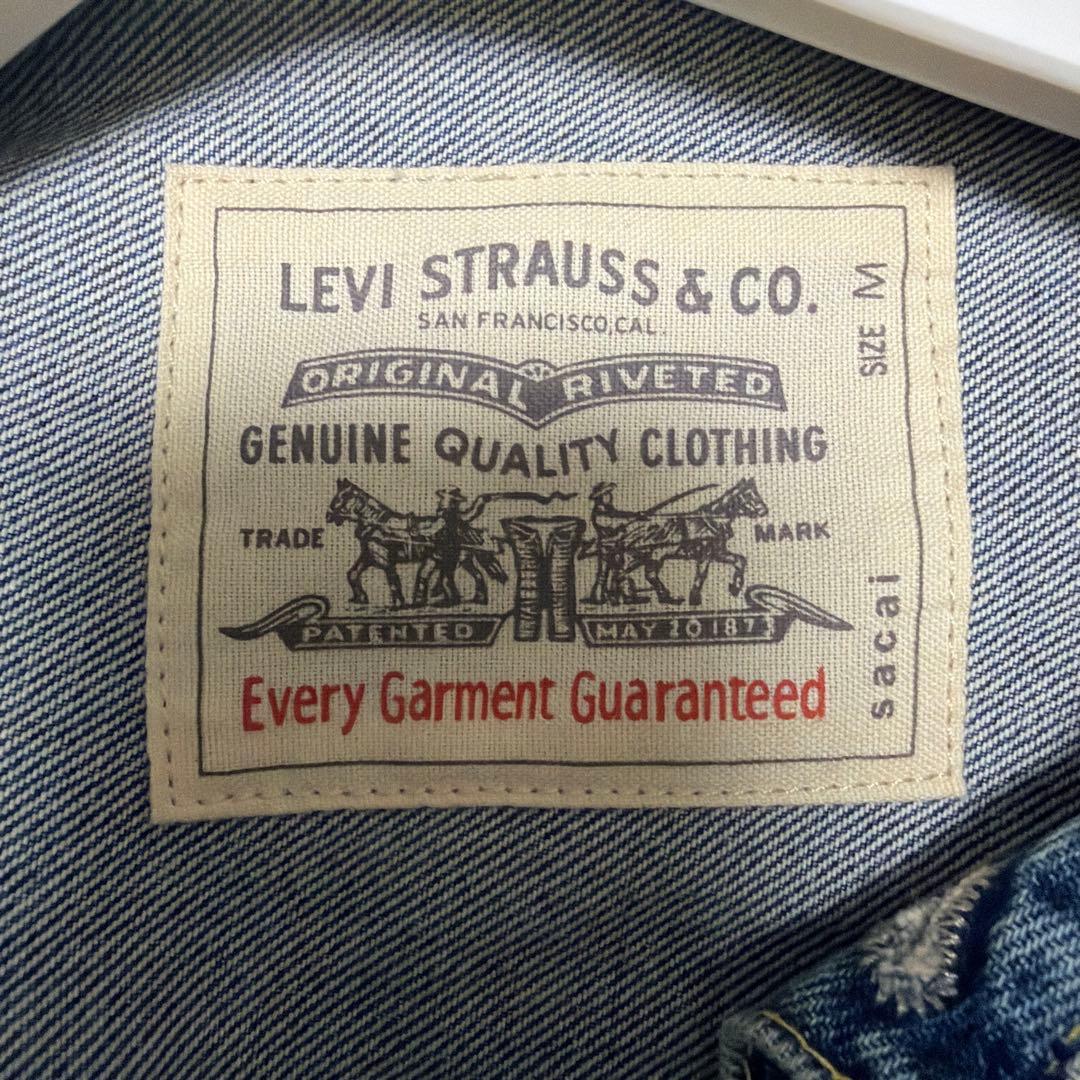 sacai Levisデニムジャケット 2