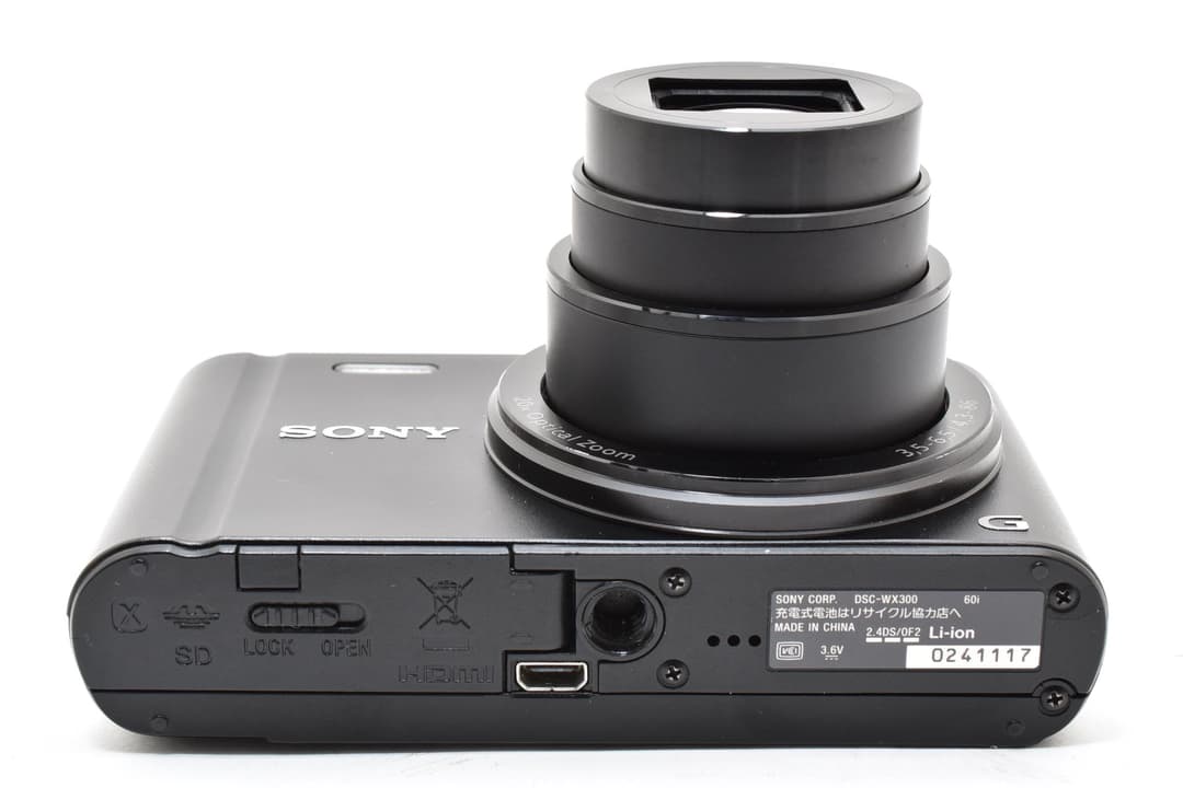 SONY DSC-WX300 ブラック 0298
