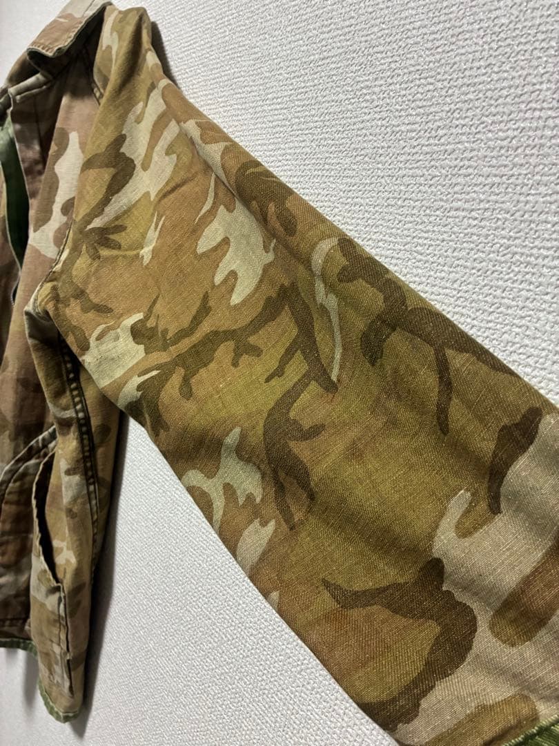 リバーシブル カモ柄ジャケット Ranger系 ミッチェルカモ系 ビンテージ