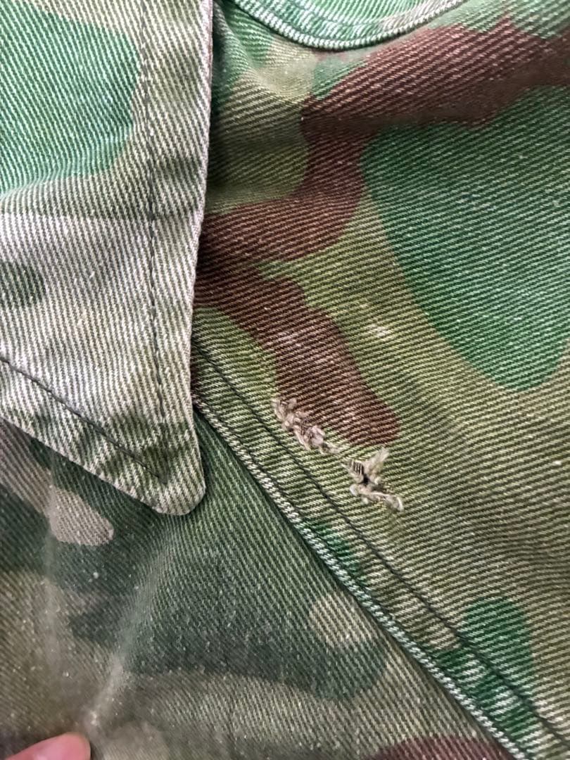 リバーシブル カモ柄ジャケット Ranger系 ミッチェルカモ系 ビンテージ