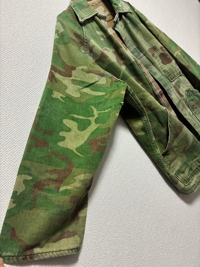リバーシブル カモ柄ジャケット Ranger系 ミッチェルカモ系 ビンテージ