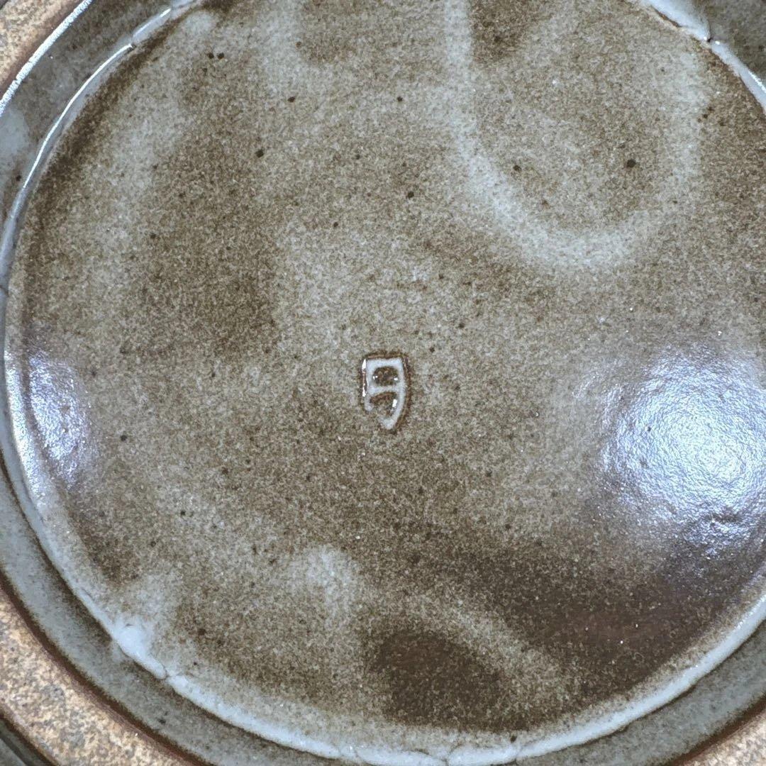 真作　人間国宝　島岡達三　象嵌皿　大皿　経約31センチ