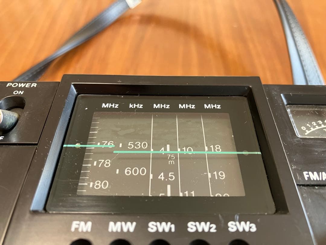 ソニースカイセンサーICF 5800 BCLラジオ 中古品