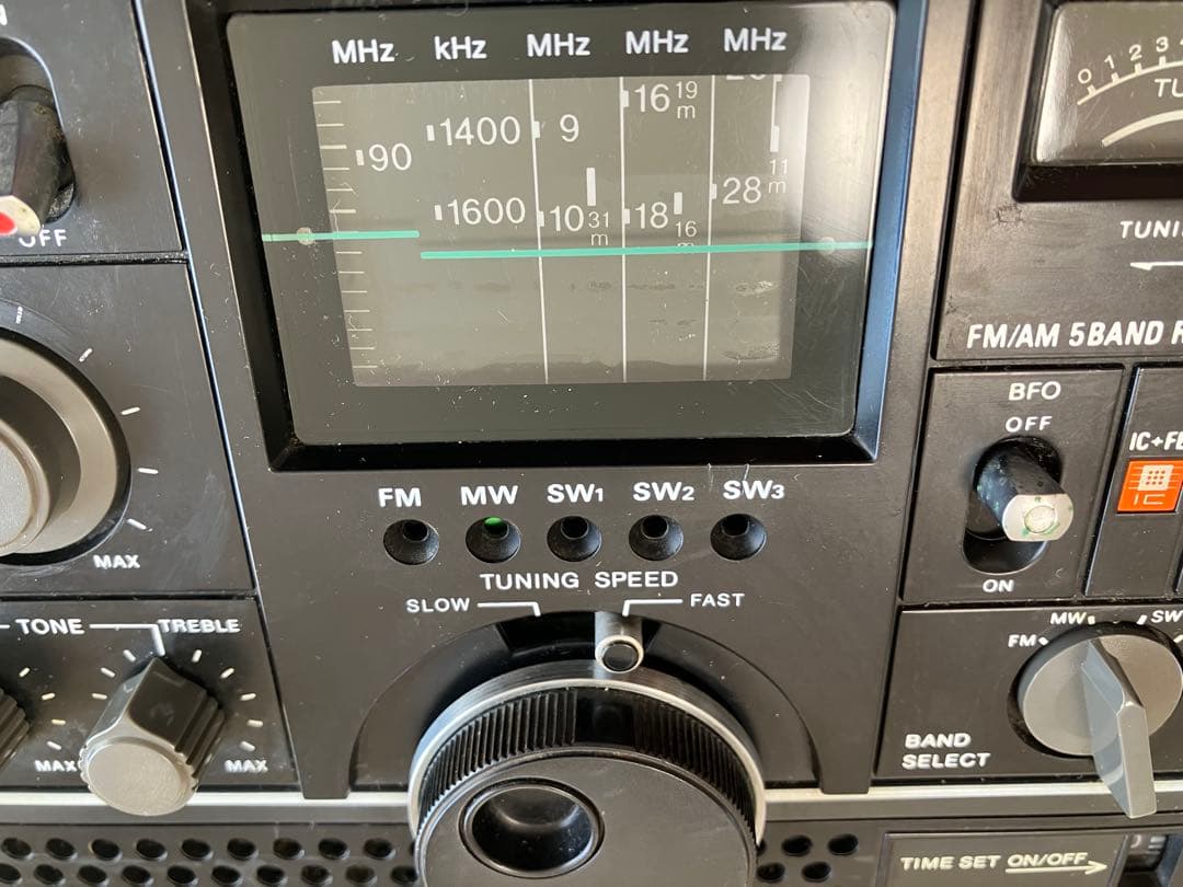 ソニースカイセンサーICF 5800 BCLラジオ 中古品