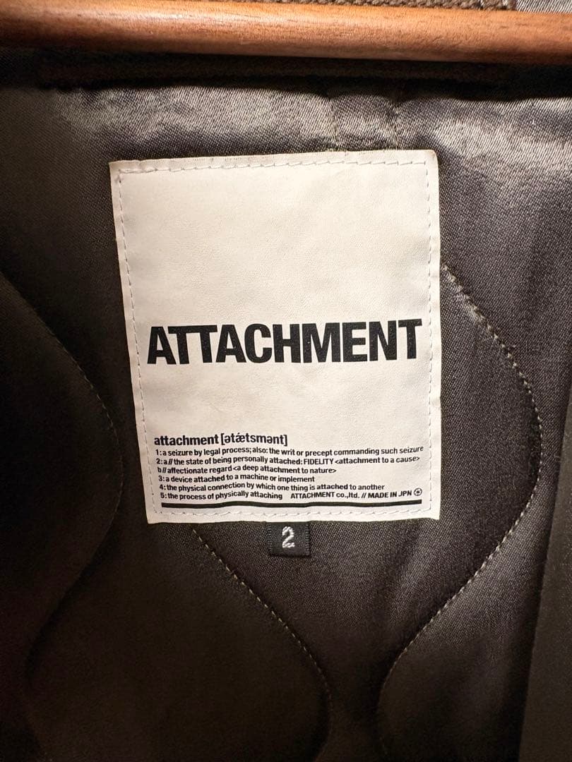 アタッチメント　N-3B ジャケット