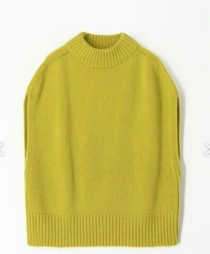 GALERIE VIE　ファインウール ビルドネックベスト