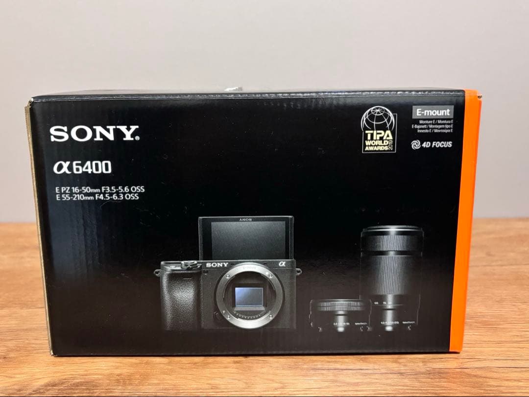 SONY α6400 デジタル一眼レフ ダブルズームレンズキット　バック付き