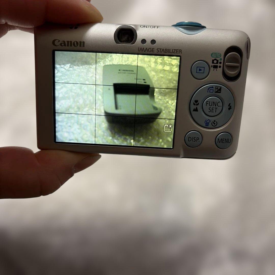 キャノン IXY DIGITAL 110 IS ブルー