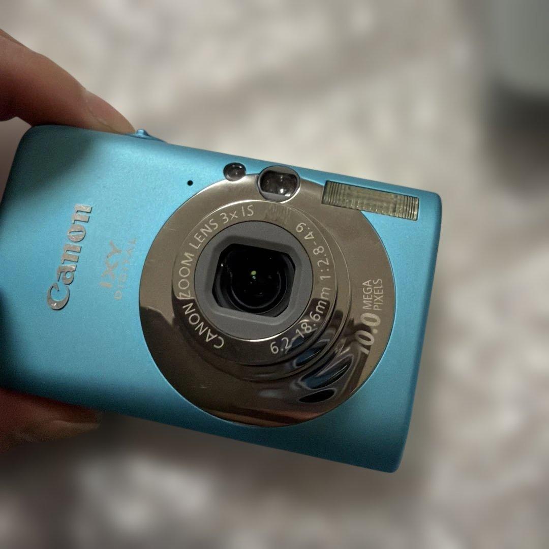 キャノン IXY DIGITAL 110 IS ブルー