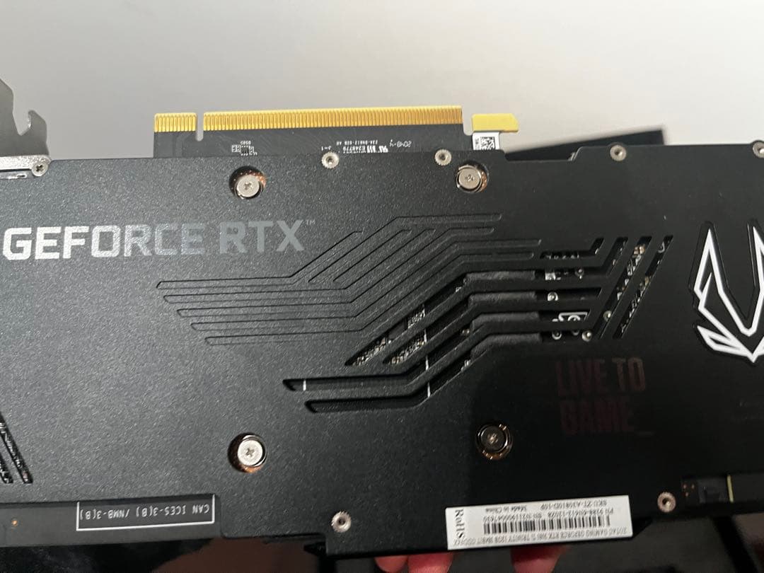 グラフィックボード・グラボ・ビデオカード ZOTAC GEFORCE RTX 3080 Ti 12GB