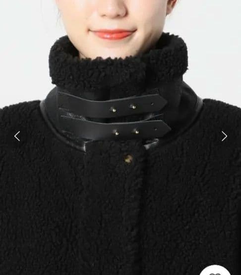 超美品【ジャーナルスタンダードレサージュ】ボアアビエータージャケット