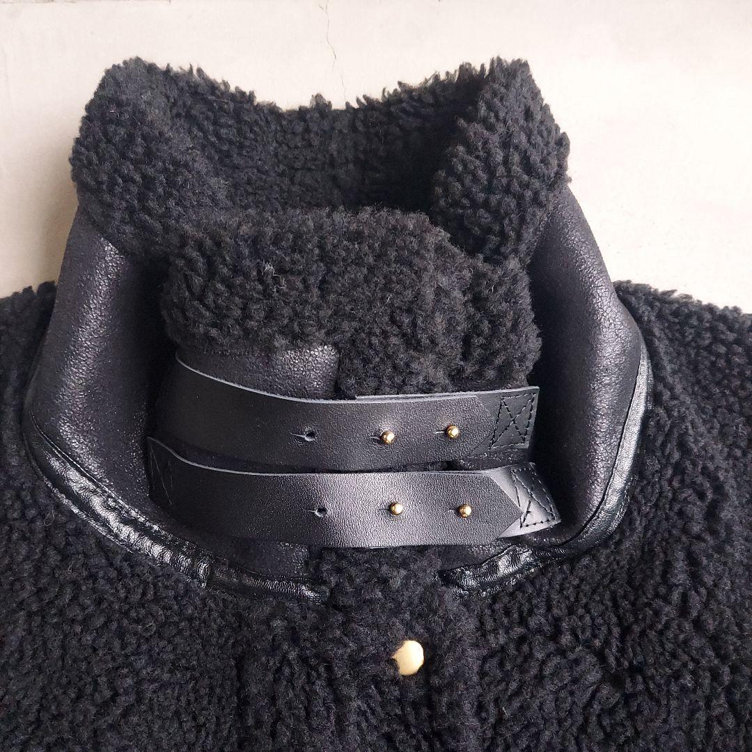 超美品【ジャーナルスタンダードレサージュ】ボアアビエータージャケット