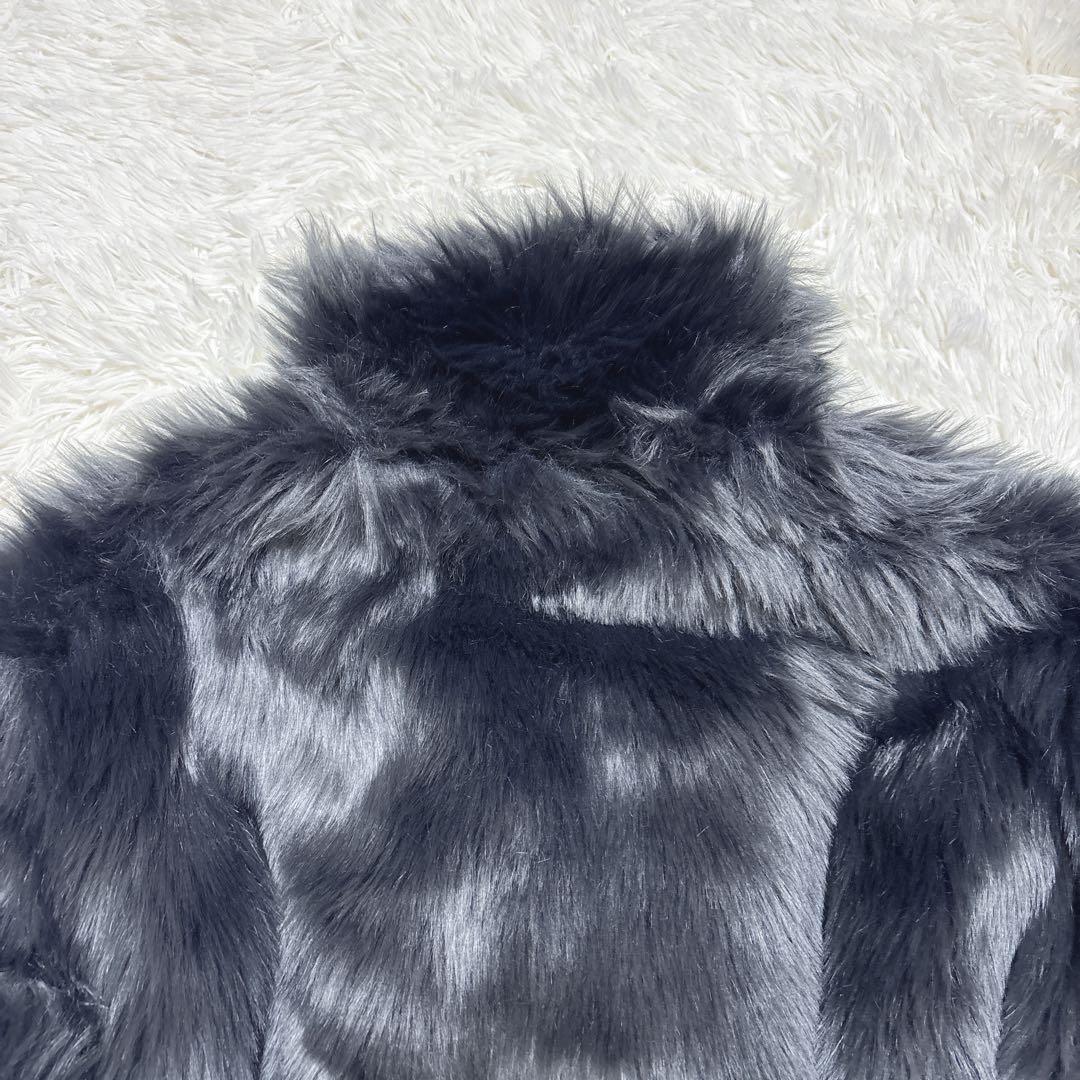 Ungrid ボリュームデザインファーコート