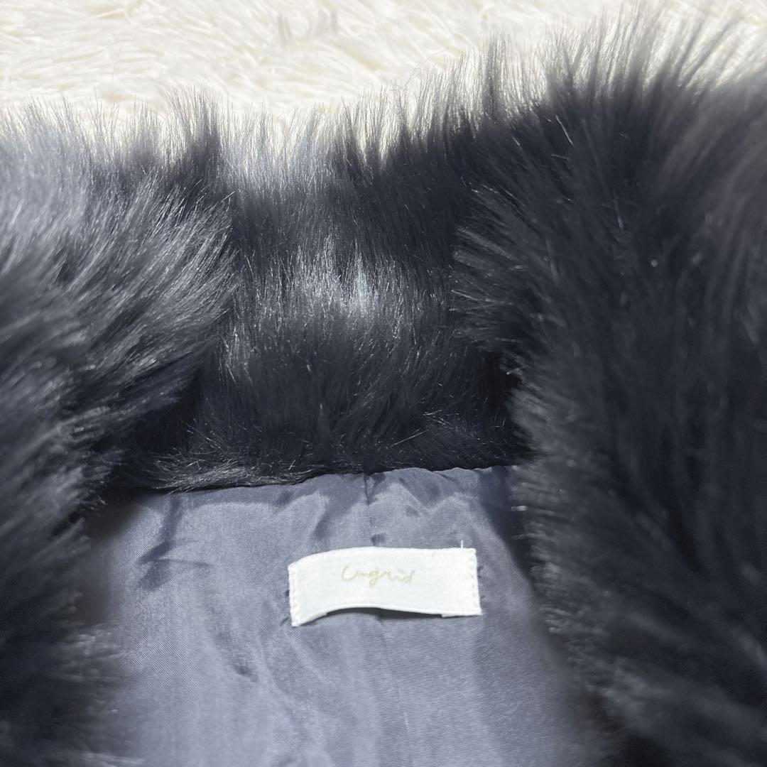 Ungrid ボリュームデザインファーコート