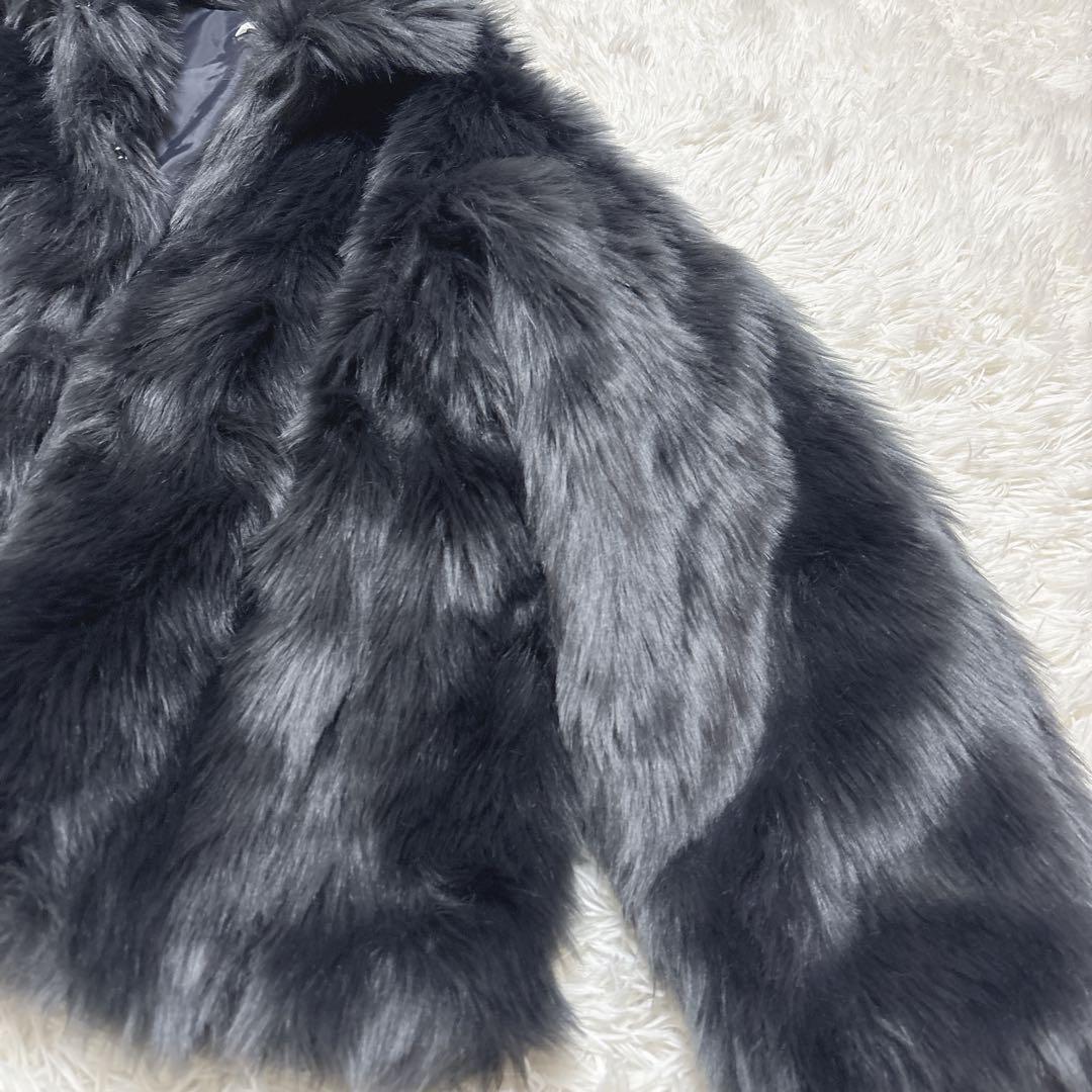 Ungrid ボリュームデザインファーコート