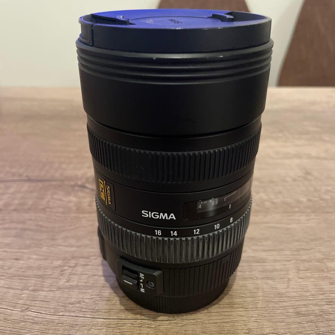 【超広角】SIGMA 8-16mm F4.5-5.6 DC HSM（ケース付き）