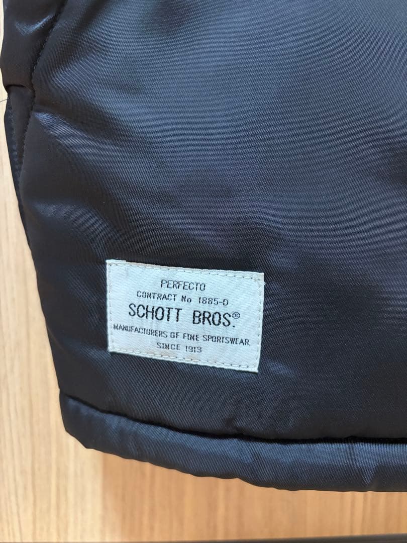 ショット　SCHOTT BROS. パテッドベスト