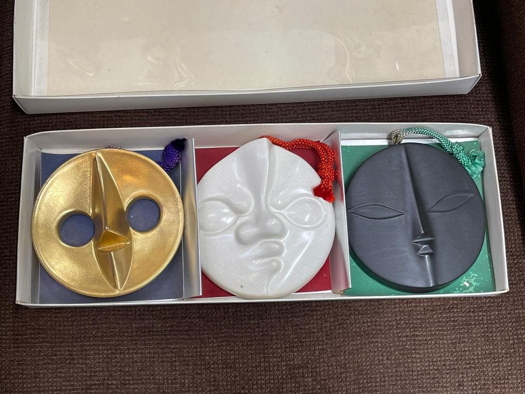 【箱付き】 大阪万博 岡本太郎 太陽の塔 太陽の顔 オブジェ 陶器