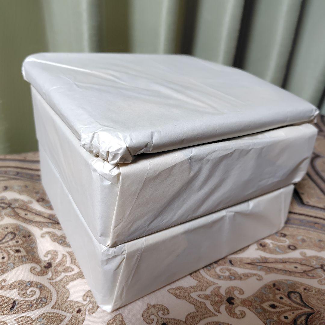 【京都老舗アソベ】伝統的な二段重箱（左右物・対二箱） 金色松模様