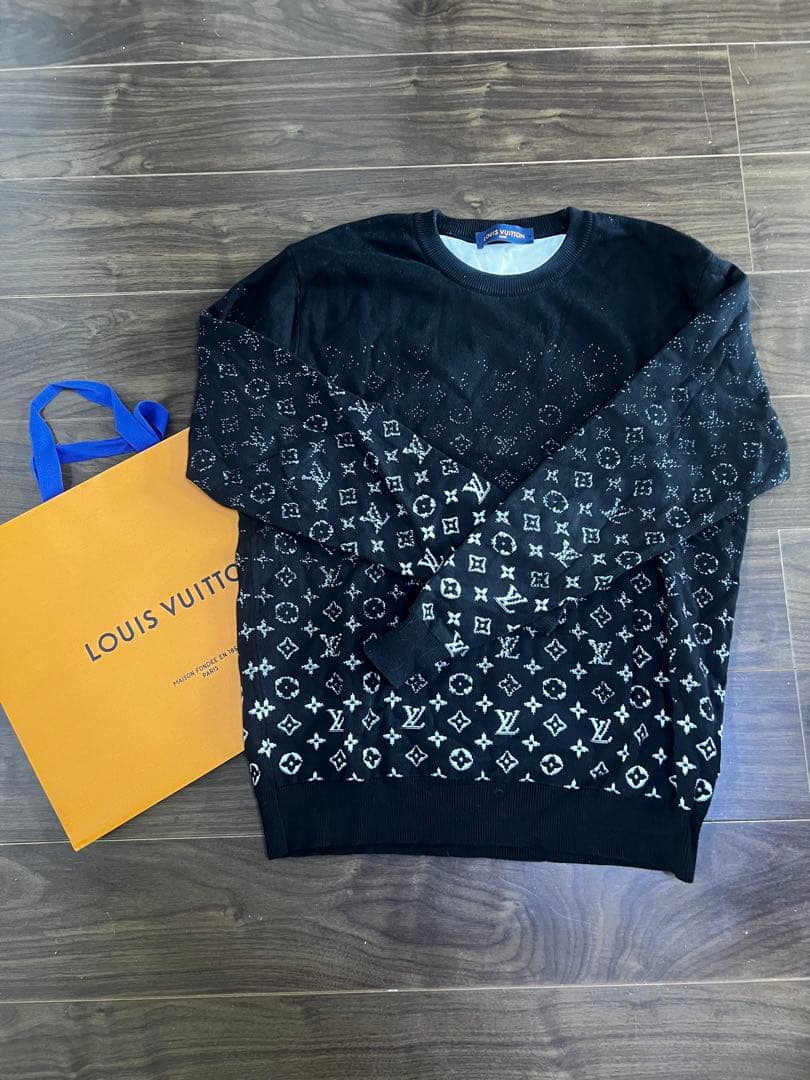 Louis Vuitton モノグラム セーター XL