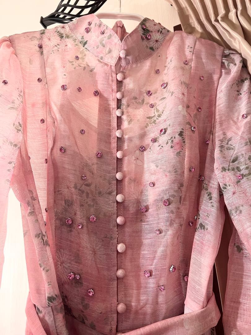 miss rosier ミスロジェ　フローラルプリント長袖ワンピース　新品未使用