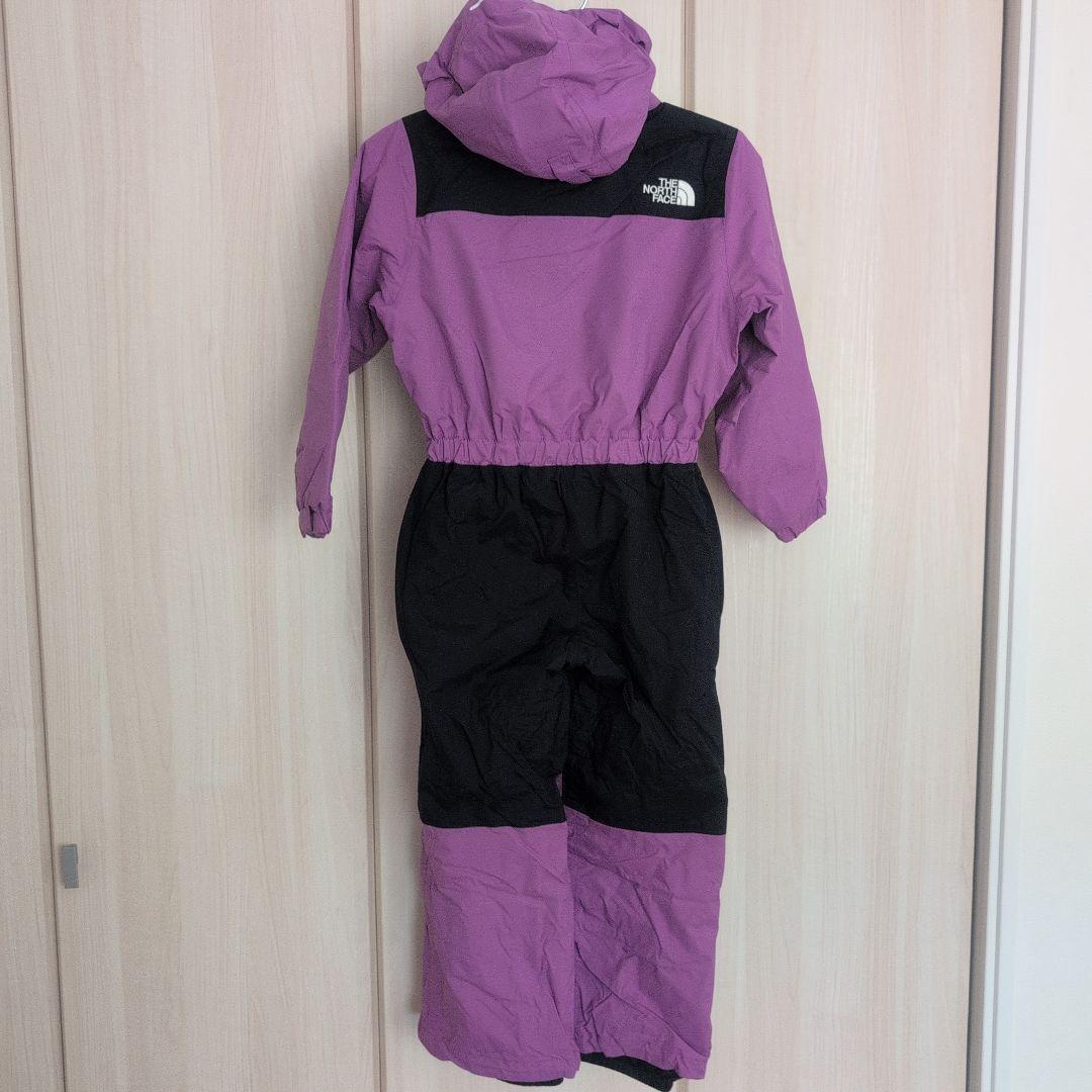 THE NORTH FACE 子ども用 ウェア 紫色 フルボディスーツ