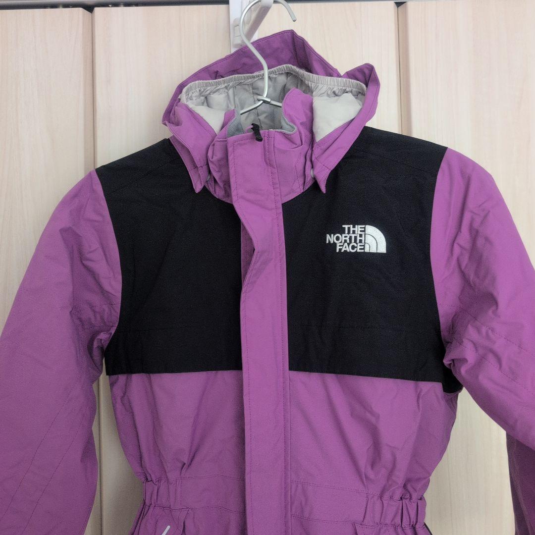 THE NORTH FACE 子ども用 ウェア 紫色 フルボディスーツ