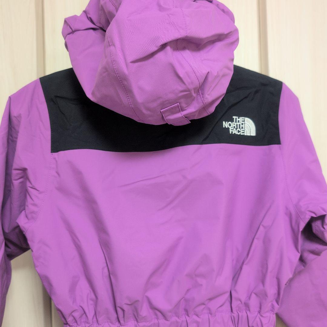 THE NORTH FACE 子ども用 ウェア 紫色 フルボディスーツ