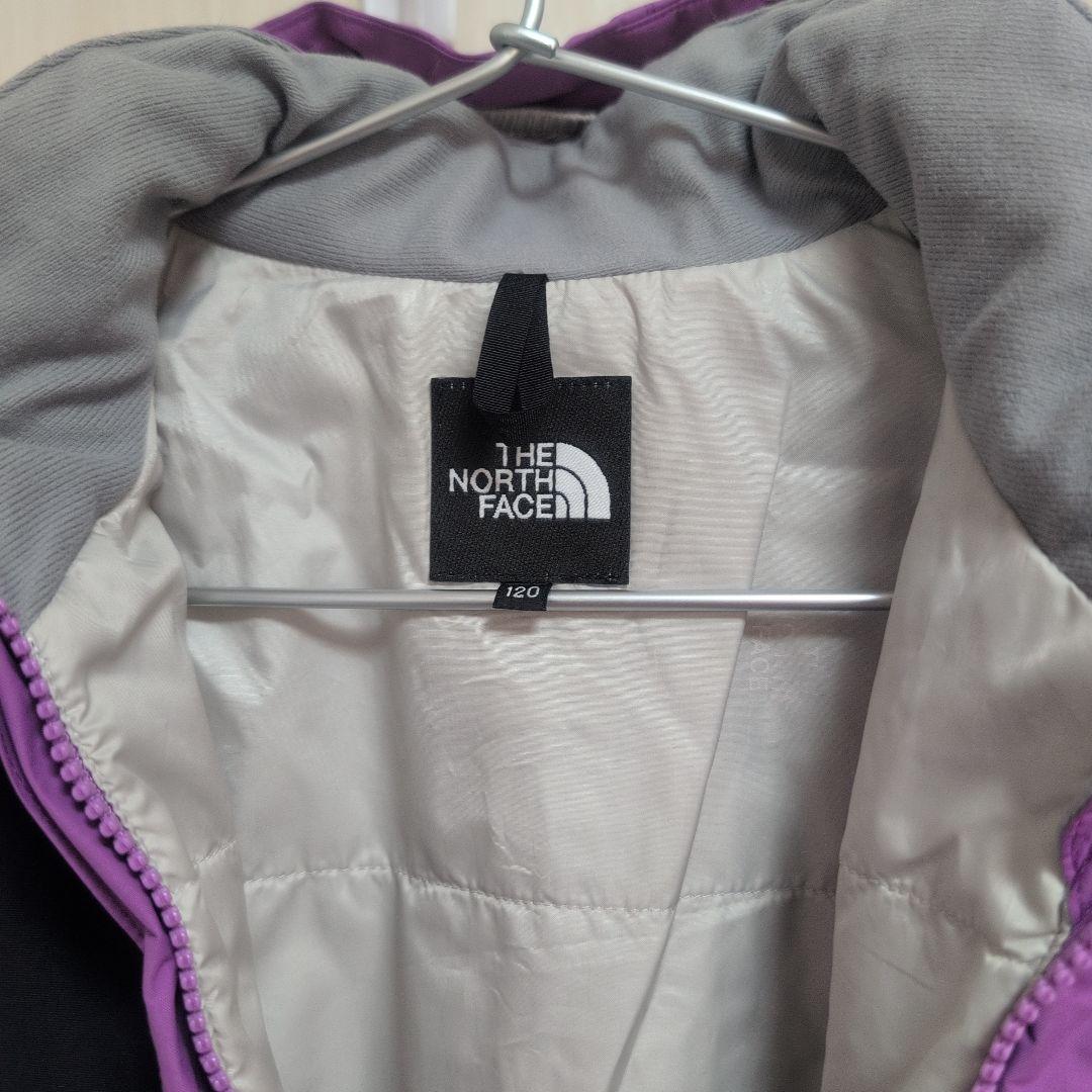 THE NORTH FACE 子ども用 ウェア 紫色 フルボディスーツ
