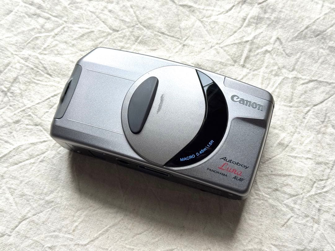 ⌘完動品！ 電池付き、作例あり！ Canon Autoboy Luna⌘