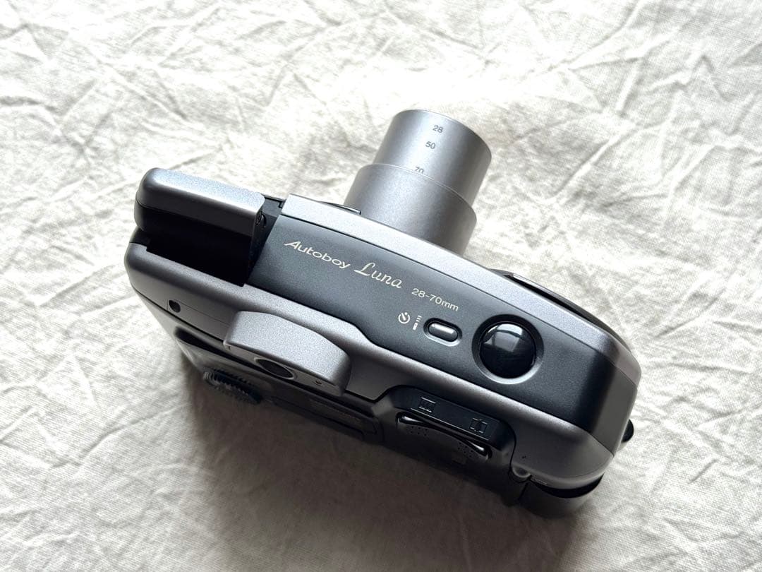 ⌘完動品！ 電池付き、作例あり！ Canon Autoboy Luna⌘