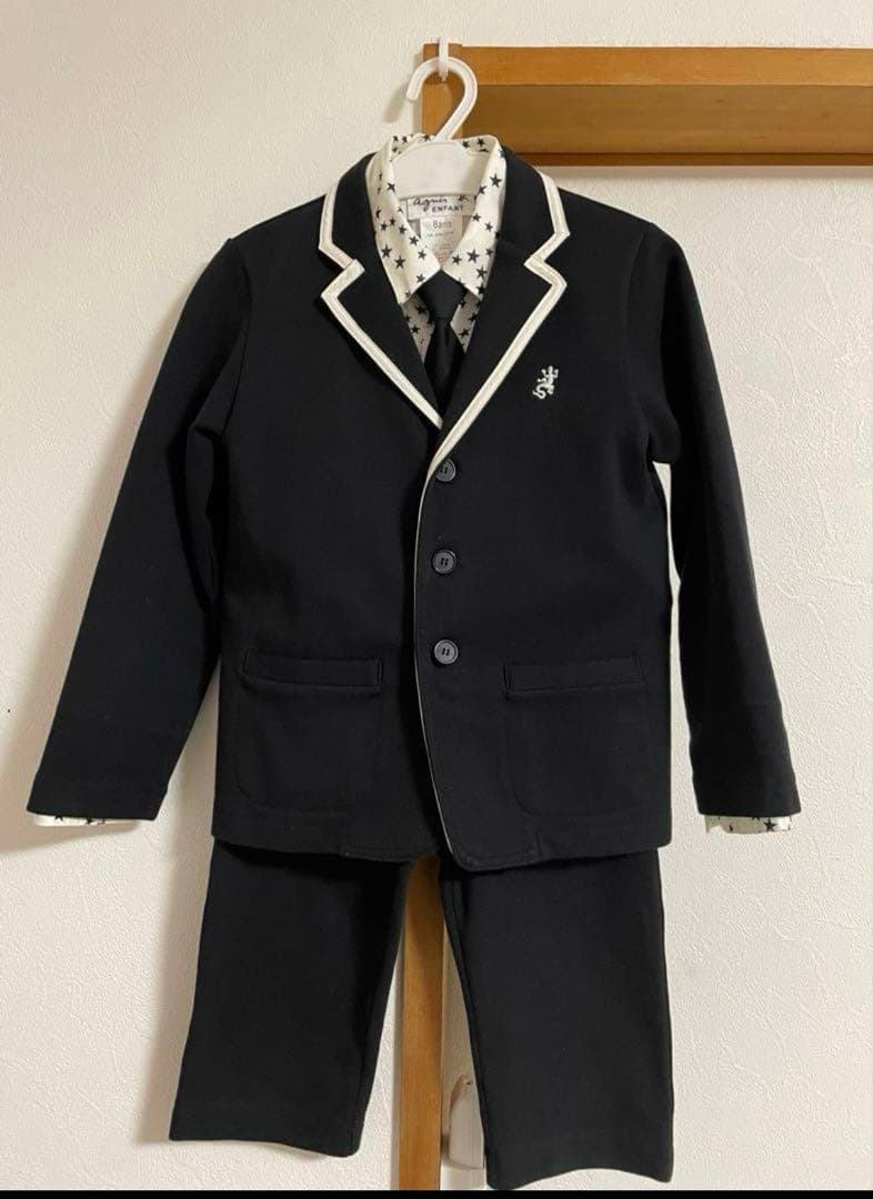 agnes b.フォーマルスーツ4点セット8ans