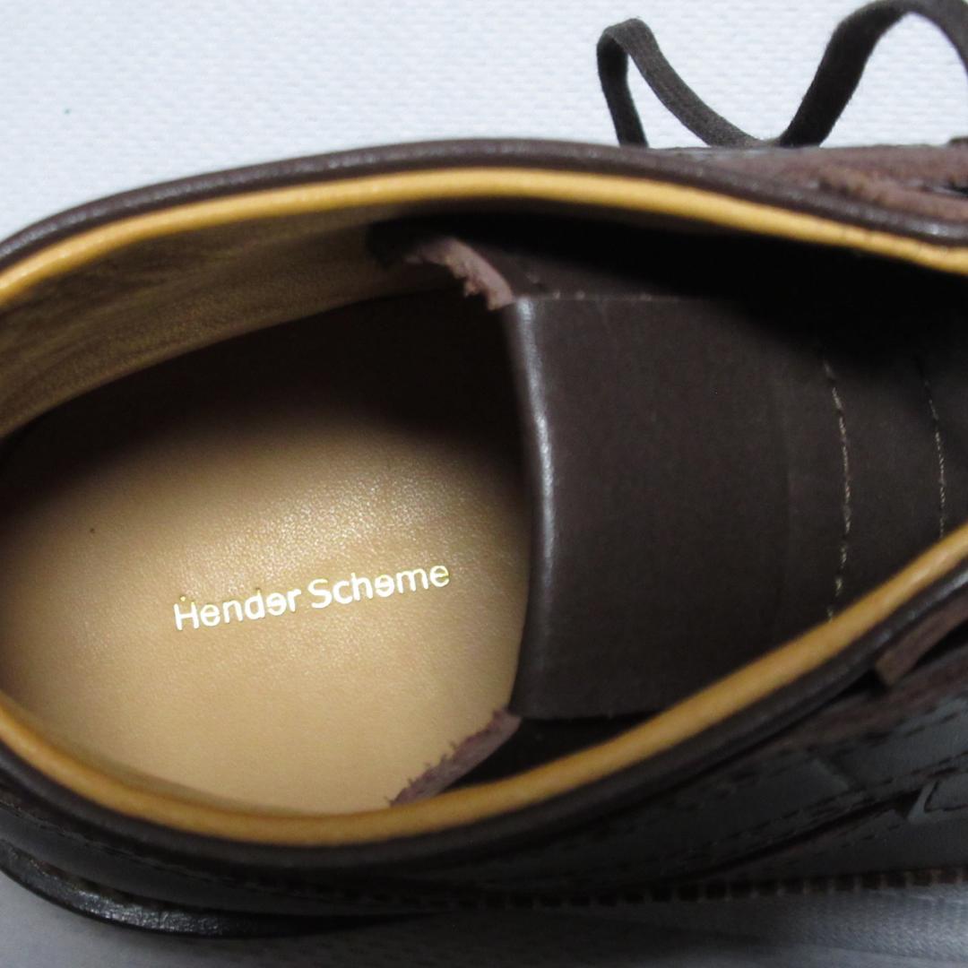 Hender Scheme エンダースキーマ 冗談一 ウイングチップブーツ 6