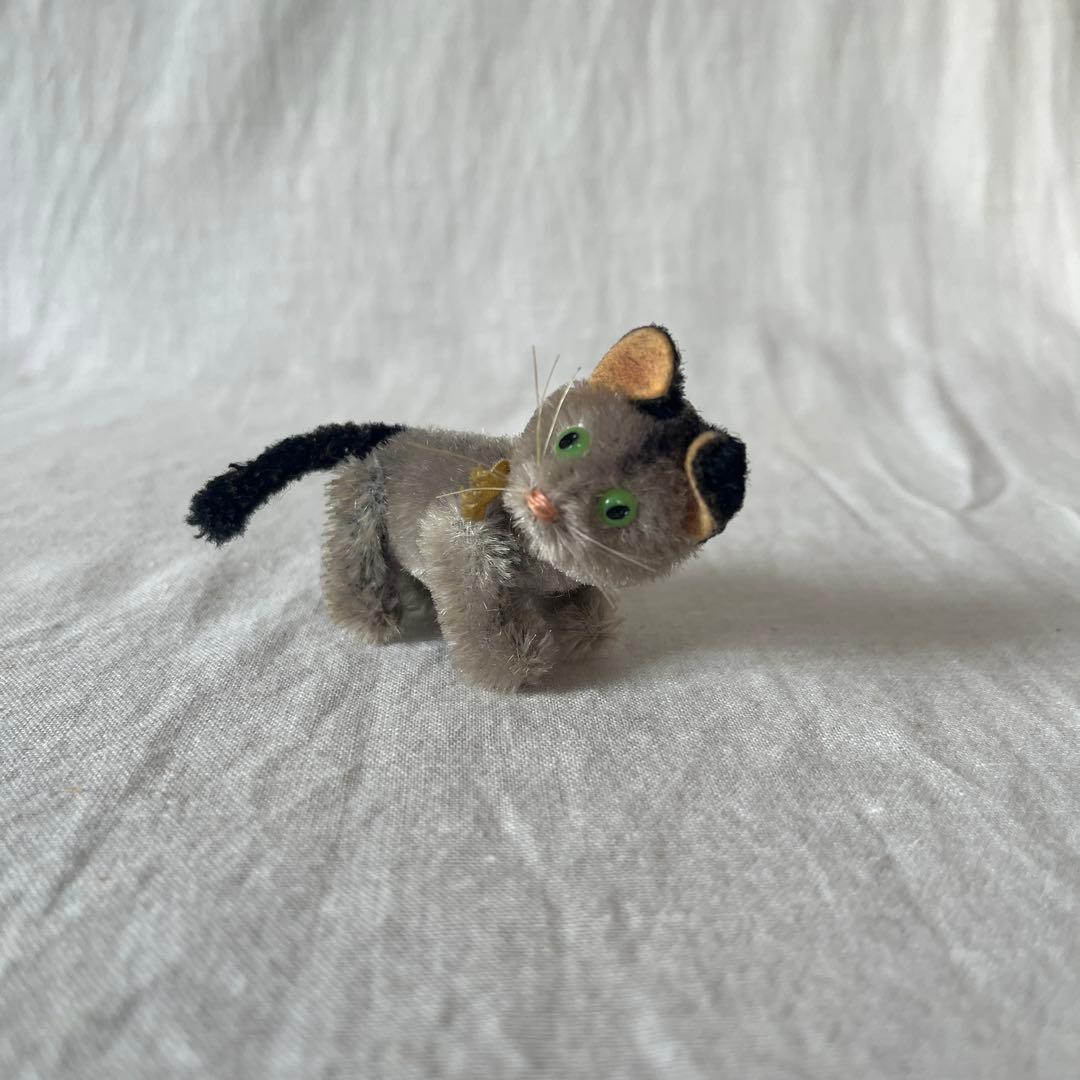 アンティーク　ドイツ　シュコ　小さい　ねこ　schuco