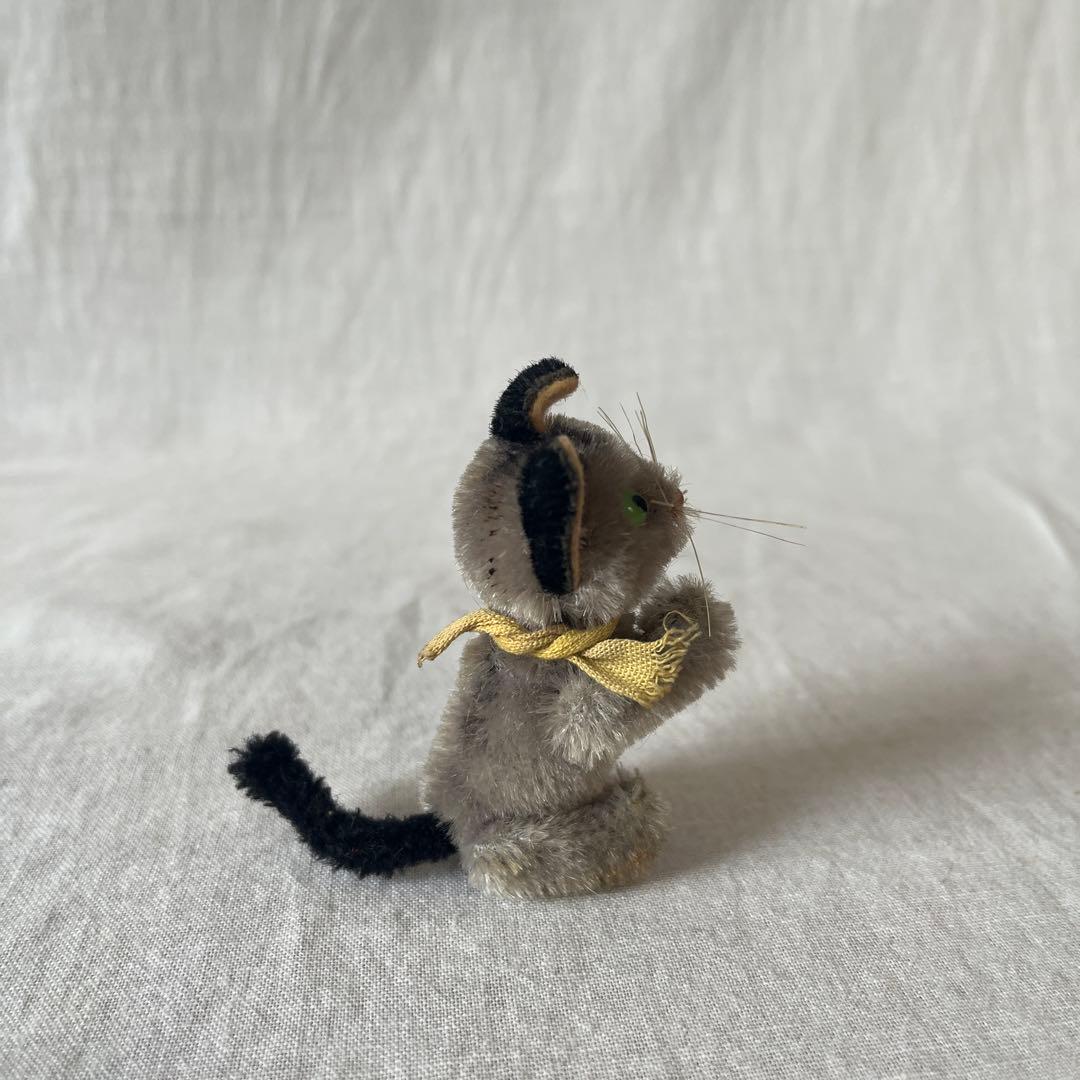 アンティーク　ドイツ　シュコ　小さい　ねこ　schuco