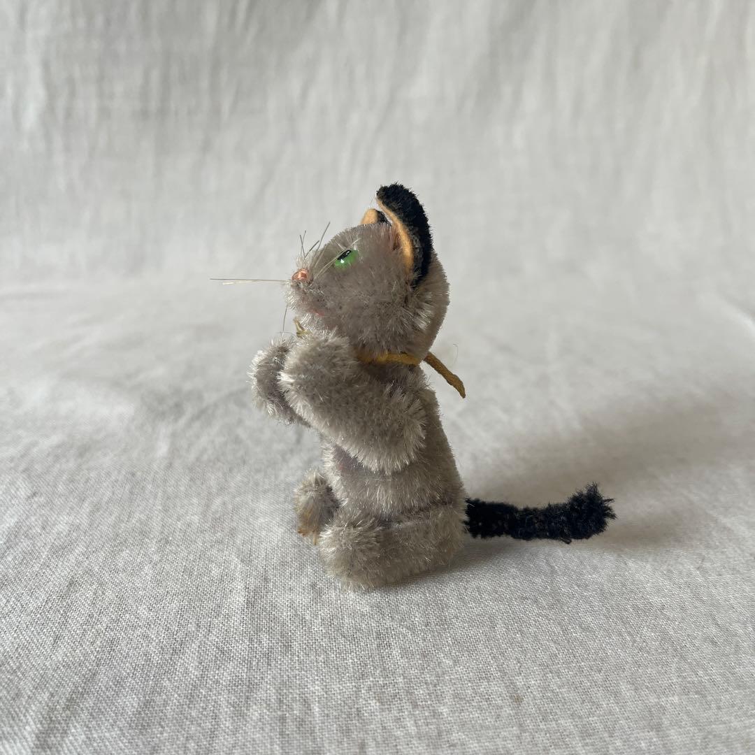 アンティーク　ドイツ　シュコ　小さい　ねこ　schuco