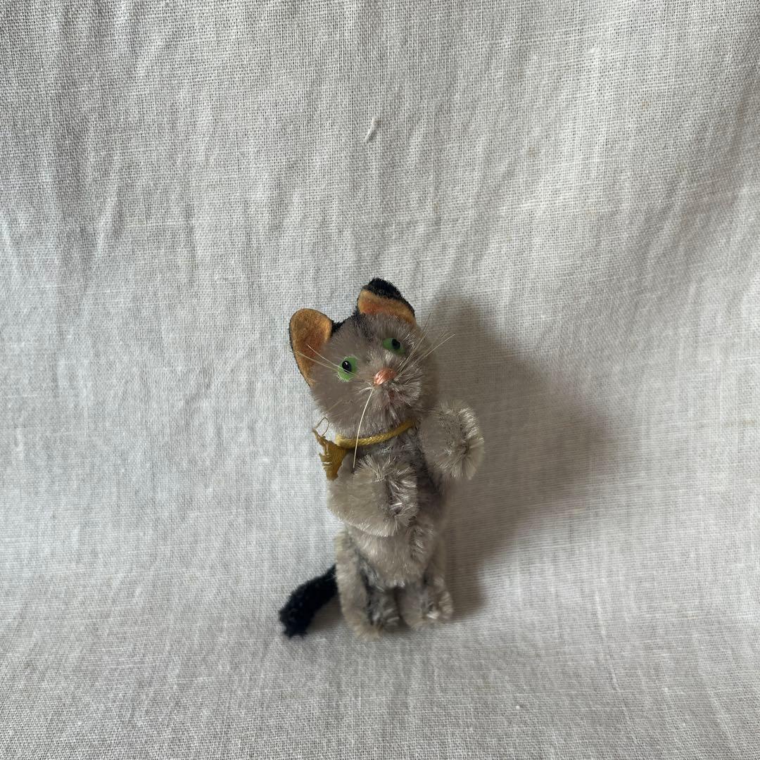 アンティーク　ドイツ　シュコ　小さい　ねこ　schuco