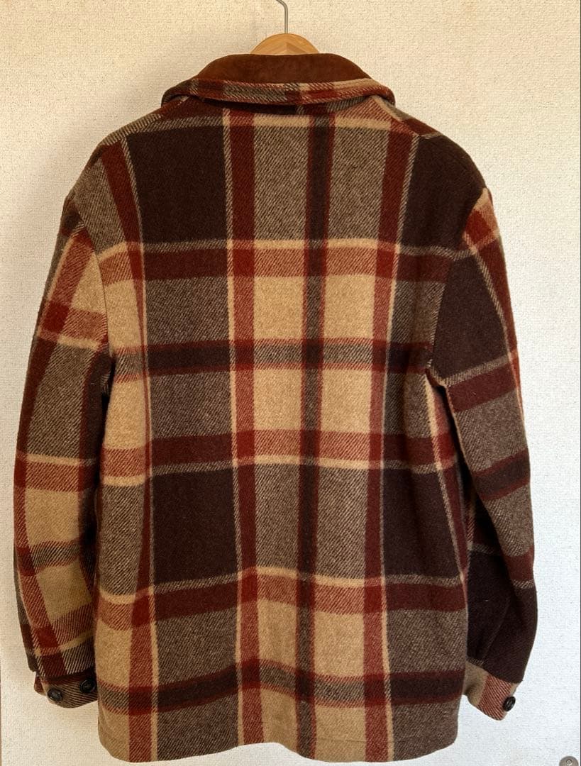 70年代　ウールリッチ　裏ボアジャケット　TALONジップ