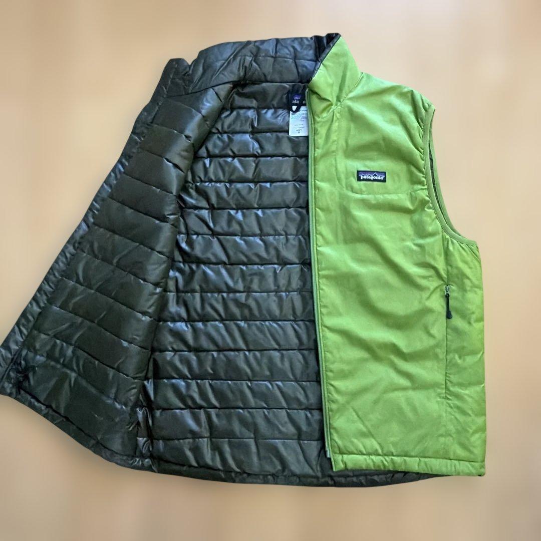 patagonia メンズ M グリーン ダウンベスト