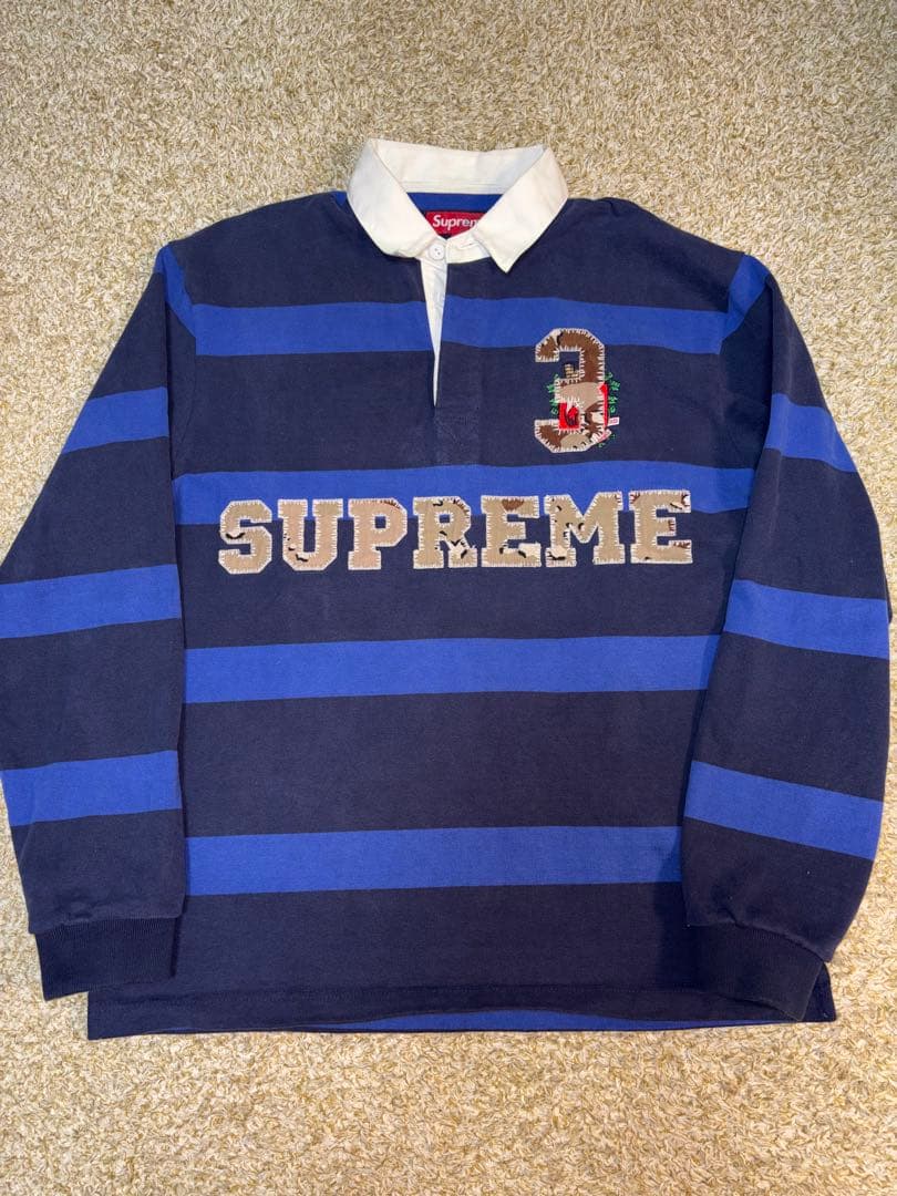 【希少s】supreme stripe rugby