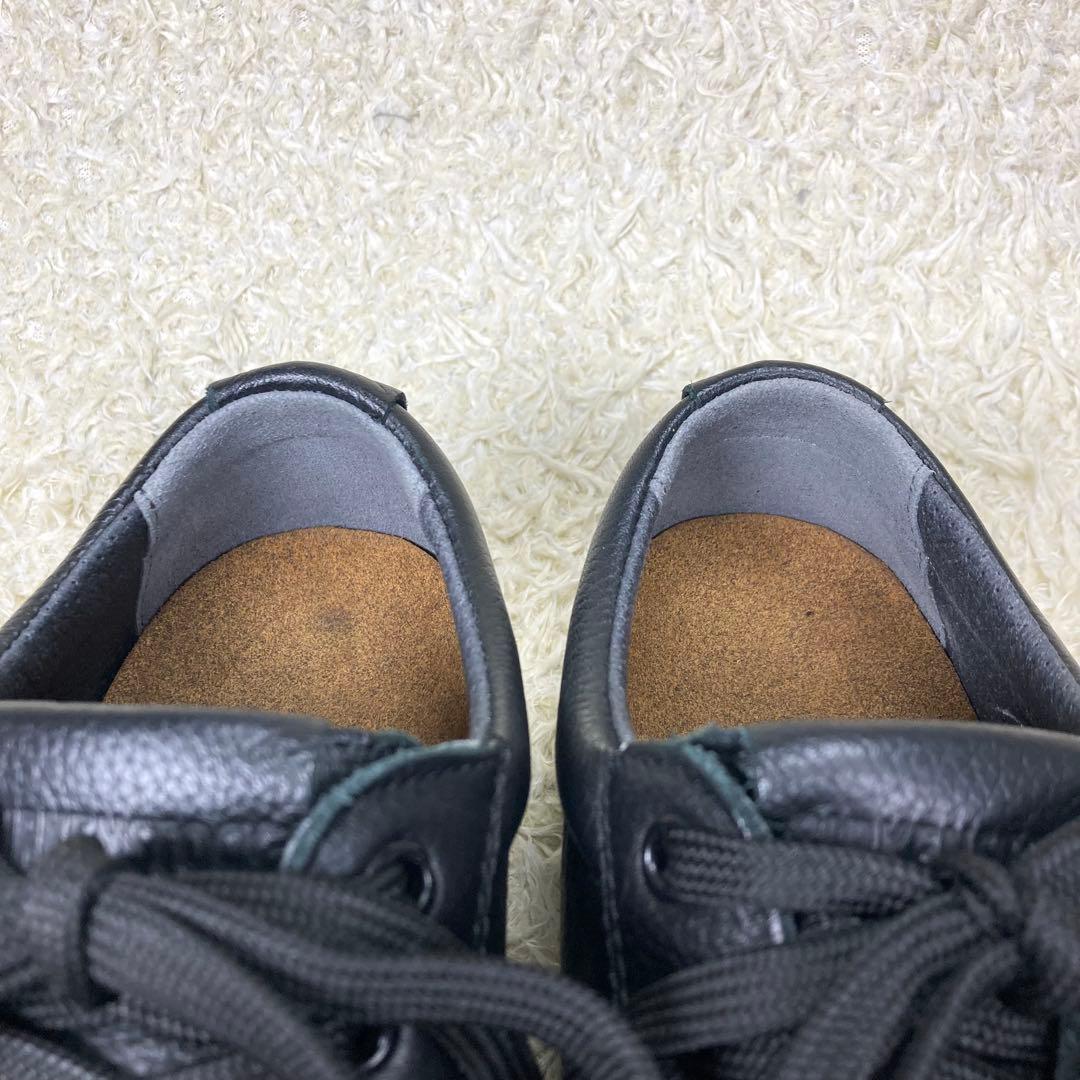 『未使用級』ビルケンシュトック　職業靴　QO500 レザースニーカー　ブラック