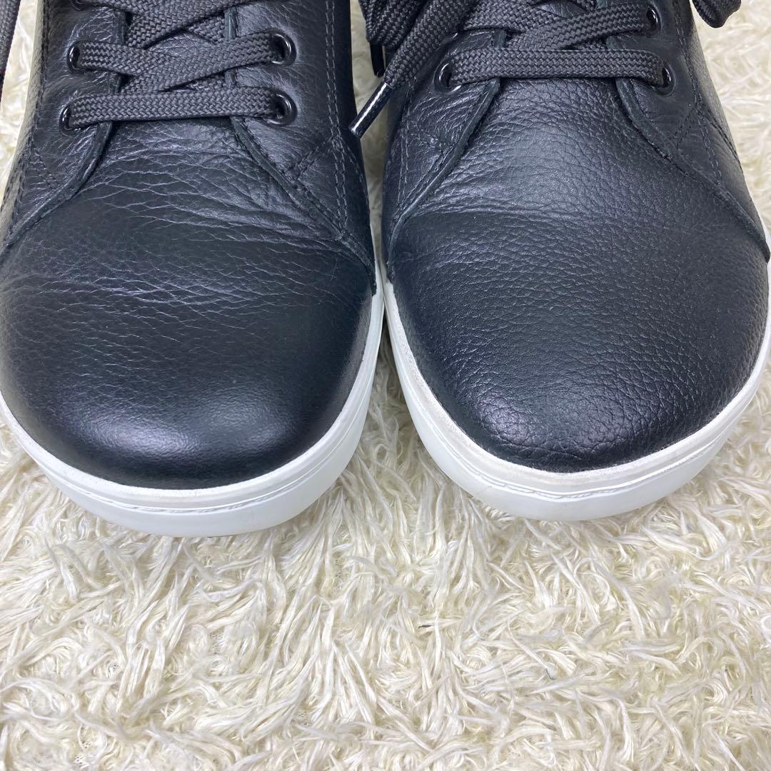 『未使用級』ビルケンシュトック　職業靴　QO500 レザースニーカー　ブラック