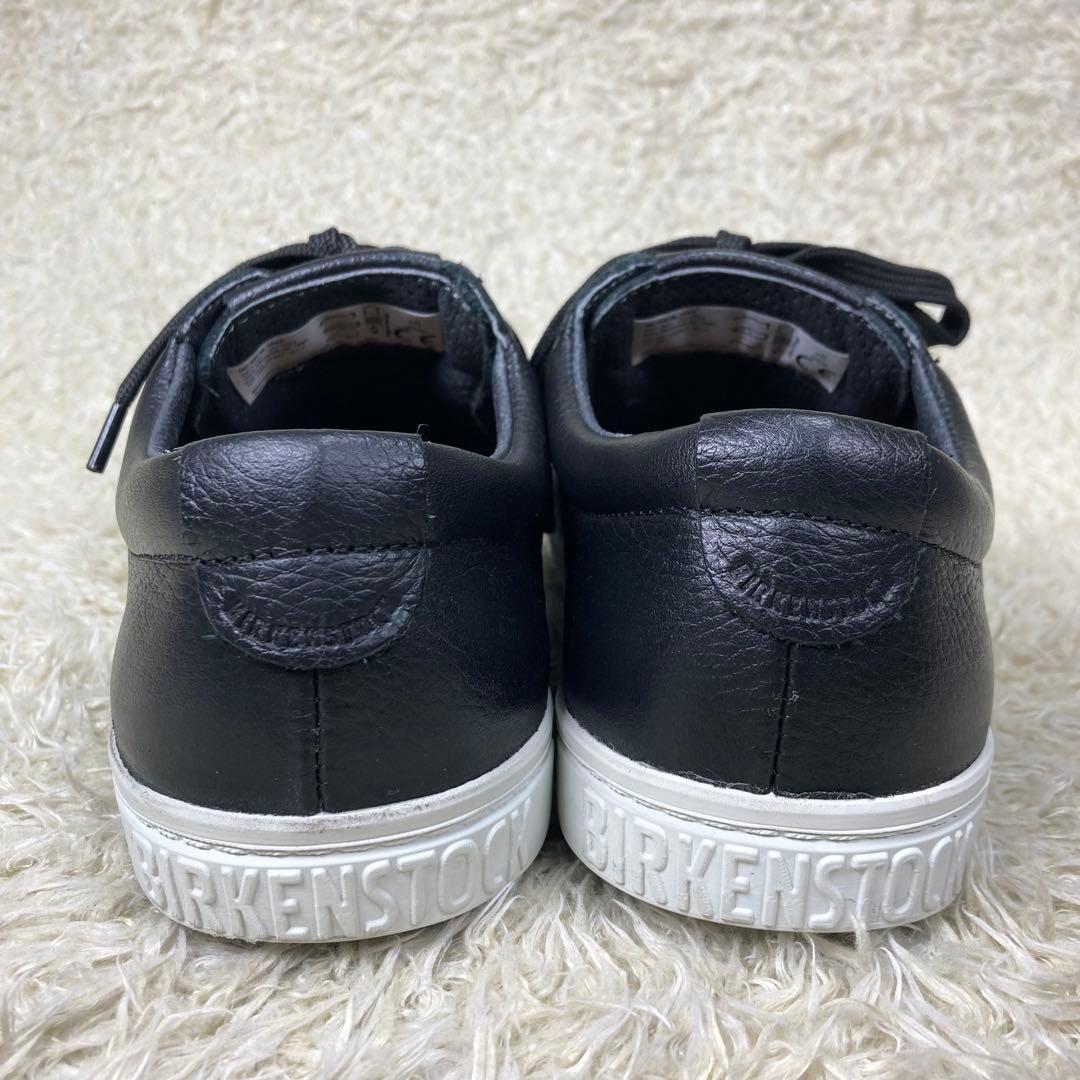 『未使用級』ビルケンシュトック　職業靴　QO500 レザースニーカー　ブラック