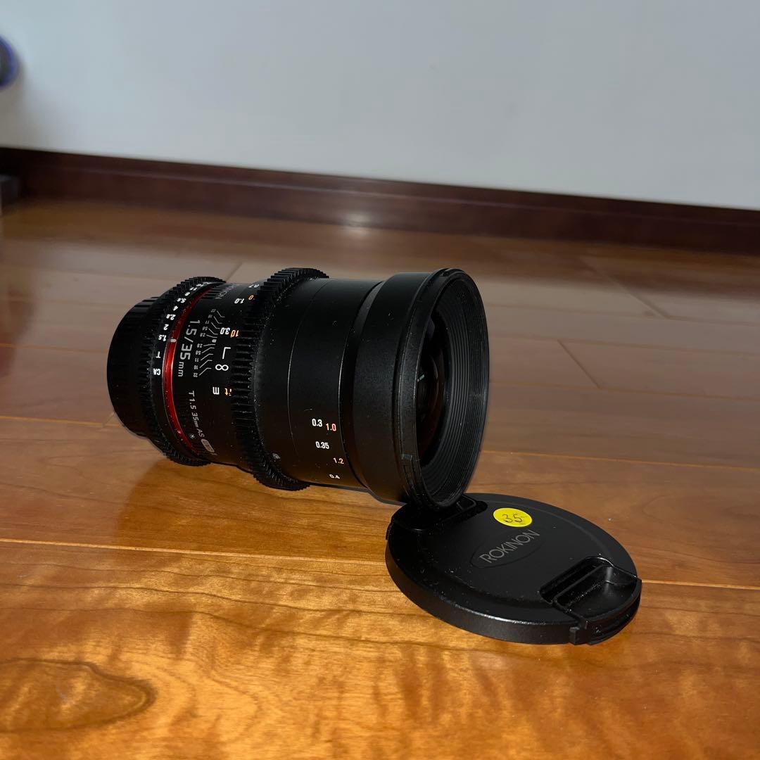 Rokinonシネマ五レンズセット　EF Mount