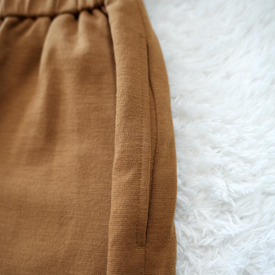 【極美品】Yves Saint Laurent　ウールイージーパンツ　キャメル